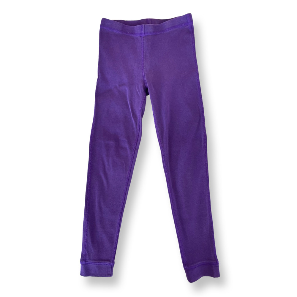 Primary Organic Purple Pajama Pants - Size 8-9